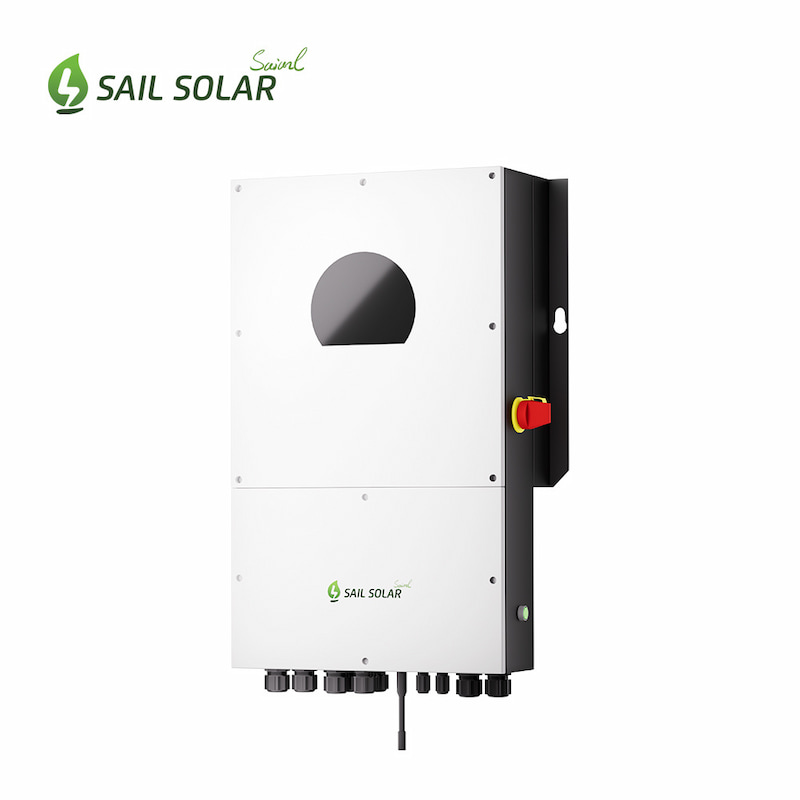 Inversor solar de onda sinusoidal pura 120V/240V de fase dividida, 12 kW, IP65, almacenamiento de energía, híbrido para el hogar