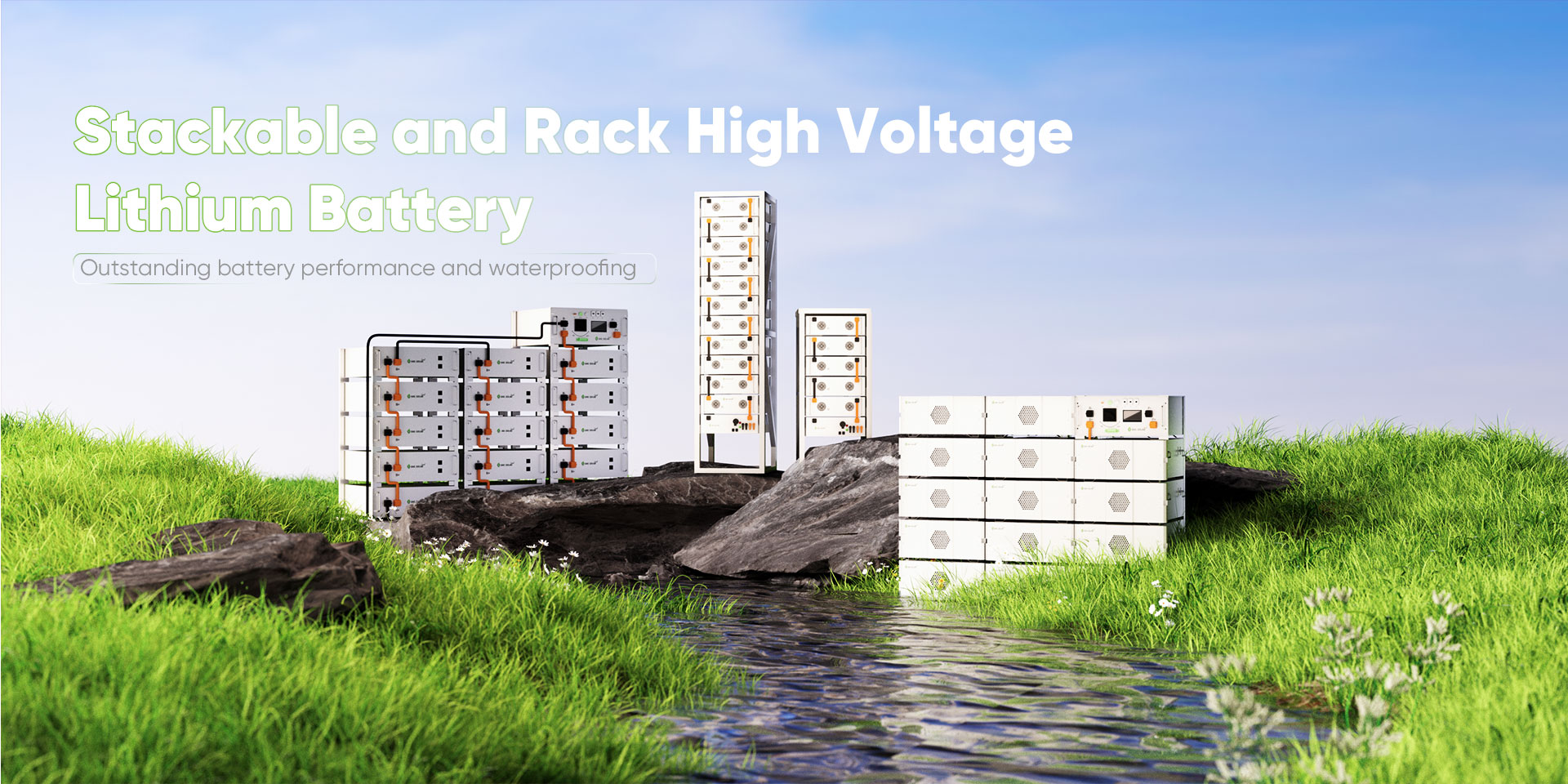Rack High Voltage Lithium Battery